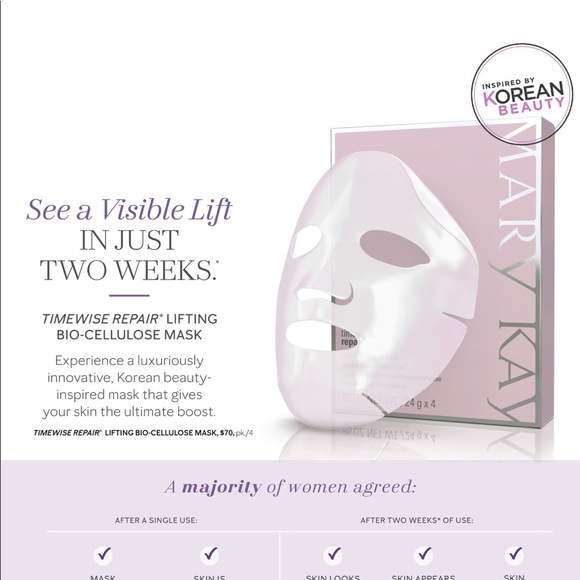 Time-Wise Repair Lifting Bio-Cellulose Mask